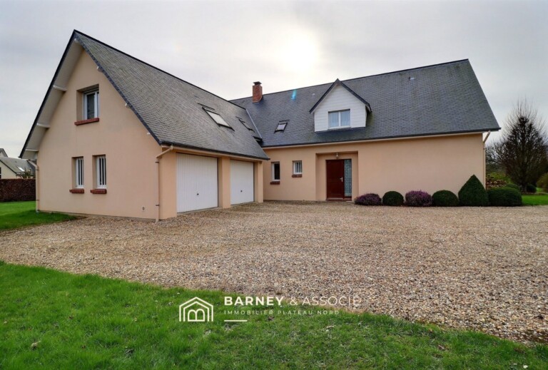 Exclusivité maison contemporaine Saint-Martin-du-Vivier