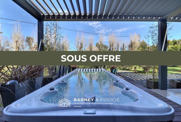 Contemporaine vivable de plain-pied, secteur des bulins