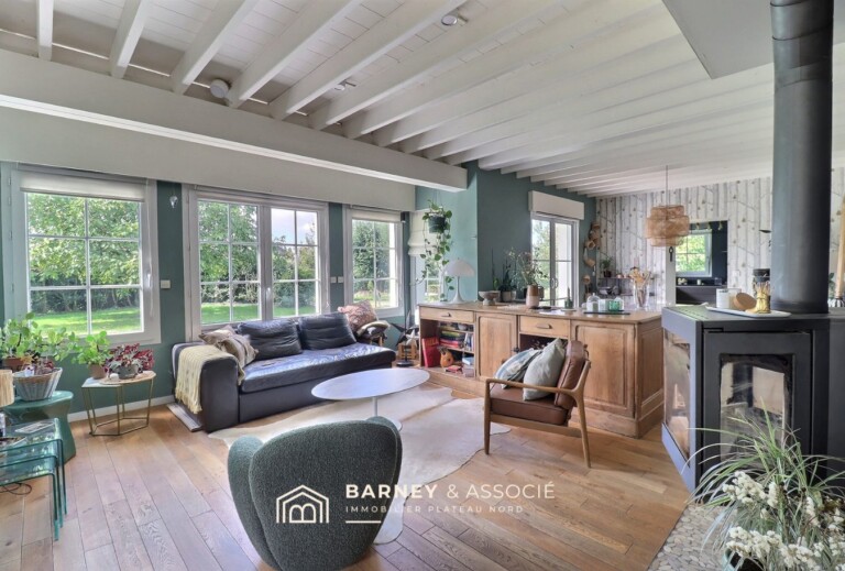 Maison familiale en ossature bois – Saint-André-sur-Cailly
