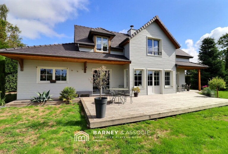 Maison familiale en ossature bois – Saint-André-sur-Cailly