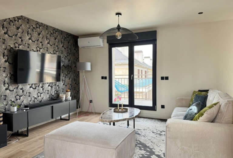 Duplex avec terrasse 4 pièces 2 chambres